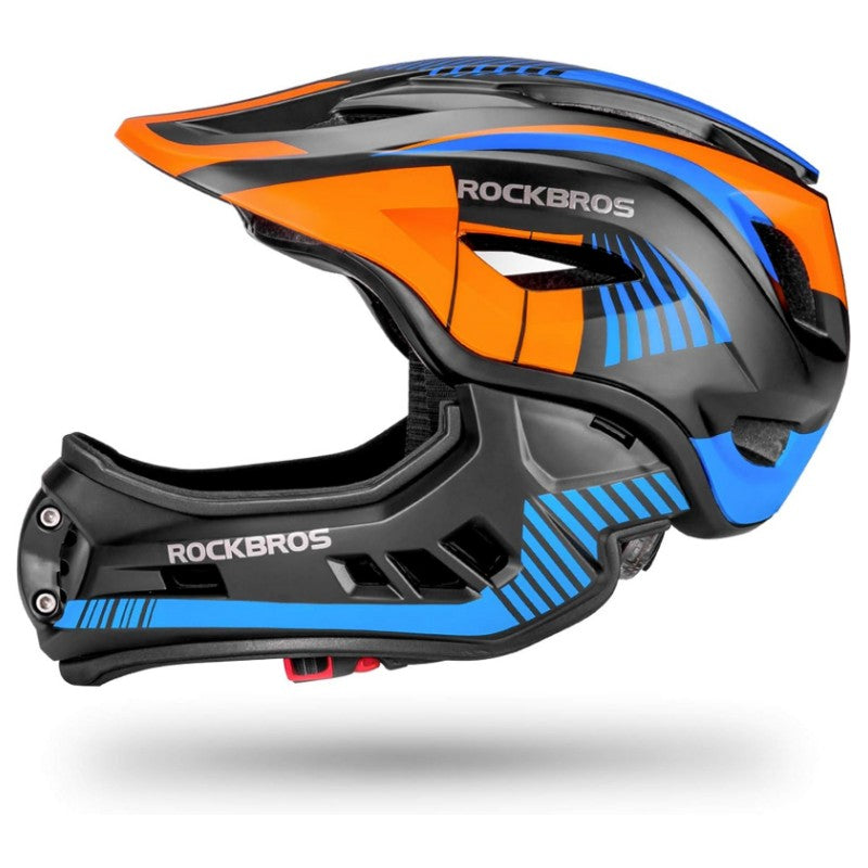 Kids detachable full-face helmet